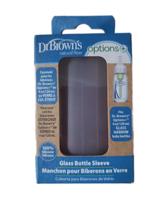 lot 20037 image: Dr. Browns Options Glass Bottle Silicone Sleeve