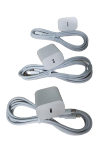lot 20070 image: Apple USB-C Power Adapter Cable Bundle