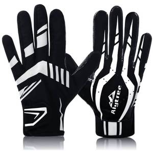lot 20445 image: Alytree Youth Football Gloves - Silicone Super Sticky and High Grip for Kids 8-12