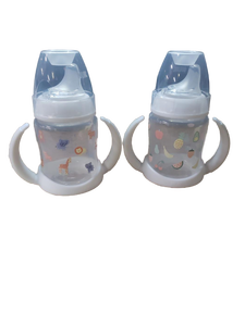 lot 20453 image: Baby Bottles with Handle Attachments