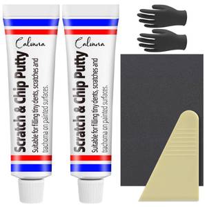 lot 20481 image: Calvana (2 Pack) 20g Car Body Filler Repair Kit, Automotive Putty Scratch Filler, Quick-Drying Formula for Minor Touch-ups, Ideal for Car Paint Scratch Removal and Rust, Includes Repair Tools