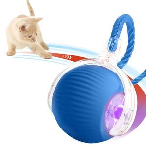 lot 20483 image: NONENDU Interactive Cat Toys for Indoor Cats, Rechargeable 360° Automatic Moving Cat Toy for Bored Indoor Adult Cats, 2025 Upgraded Chase Motion Activated Kitten Toys - Blue
