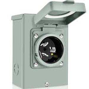 lot 4029 image: 50 Am Generator Power Inlet Box