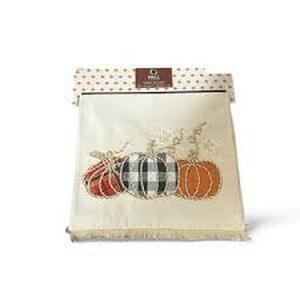 lot 10131 image: Fall Pumpkin Table Runner