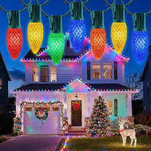 lot 11438 image: Minetom C9 LED Christmas String Lights - 110 Count