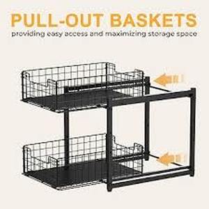 lot 11468 image: SILUB Under Sink Organizer