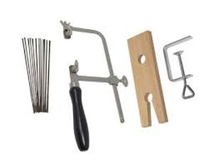 lot 14345 image: German Jewelers Sawblade Set with Tools