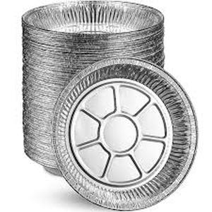 lot 14349 image: Aluminum Foil Pie Plates - Bulk Pack