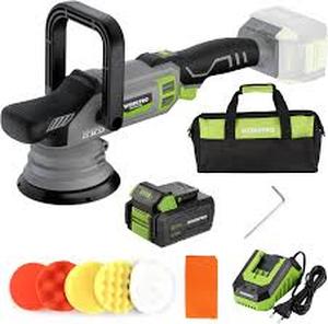 lot 15504 image: Workpro 20V Cordless Dual Action Polisher