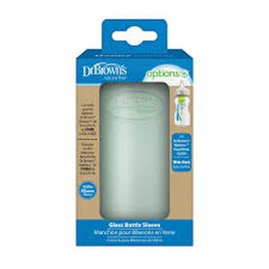 lot 20029 image: Dr. Browns Options Glass Bottle Silicone Sleeve