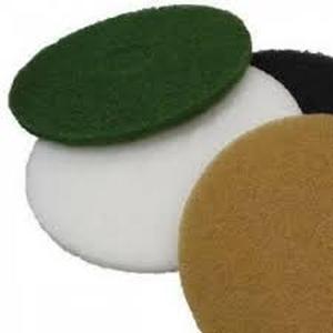 lot 20372 image: Floor Buffer Cleaning Pads Set