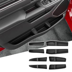 lot 3041 image: CZmenghe 8PCS Door Bottom Storage Box Compatible with 2019-2026 Dodge Ram 1500 Door side Insert Organizer Silicone Phone Pocket Replacement for 2019-2026 Dodge Ram 1500 Accessories