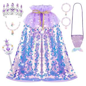 lot 4058 image: Meland Gift for Girls 3-8 Years Old, Girls Toys for Princess Dress Up, Birthday Gift & Halloween Costumes for Girl Aged 3 4 5 6 7 8 Years Old