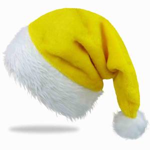lot 4127 image: APAEAT Yellow Santa Hat Christmas Hat for Comfort Xmas Hats Adult Unisex Christmas Holiday Hats Classic Santa Headwear for Women Men Party Favors New Year Party Supplies