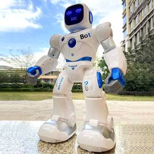 lot 11514 image: Ruko 1088 Smart Robots for Kids, Large Programmable Interactive RC Robot with Voice Control, APP Control, Present for 4 5 6 7 8 9 Years Old Kids Boys and Girls