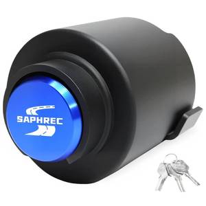 lot 11540 image: SaphRec Upgraded Trailer Lock, Fits 2-516 Inch Coupler Heavy Duty Anti-Theft Trailer Hitch Lock, Accessories for RVBoatTrailer