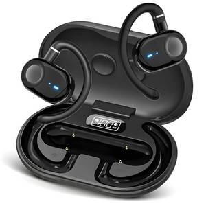 lot 12005 image: MINDBEAST Open Ear Earbuds with Bi-Axial Adjustment Fit and Immersive Sound, Bluetooth Wireless Headphones Ear Buds for Outdoor Exercise, Gym, and Conference Calls, Long Battery Life OpenBass Fit