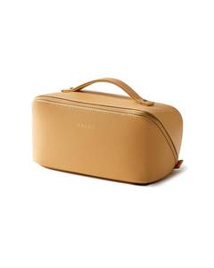 lot 12416 image: EACHY Travel Makeup Bag,Large Capacity Cosmetic Bags for Women,Portable Pouch Open Flat Toiletry Bag Make up Organizer with Divider and Handle