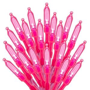 lot 14440 image: Minetom Pink Mini Christmas Lights - 39 Feet 100 LED Fairy String Lights with 8 Lighting Modes Waterproof Connectable for Indoor Outdoor Xmas Tree Garland Wreath Holiday Valentines Day Decoration