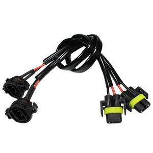 lot 14486 image: HUIQIAODS 5202 H16 to H11 881 H8 Pigtail Socket Connector Wire Adaptors for Subaru BRZ Scion FR-S Fog Light Conversion Retrofit