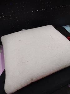 lot 17186 image: Seat Cushion White 20in x 17in