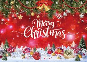 lot 17231 image: Dudaacvt 10x8ft Christmas Backdrop Merry Christmas Backdrop Party Decoration Xmas Photography Background Winter New Year Eve Photography Family Party Decoration Supplies