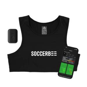 lot 19228 image: SOCCERBEE-BEE PRO 2 - Sports GPS Tracker & Vest for Outdoor Sports  30days Trial Included & Subscription Requierd  Soccer Training Equipment  Fitness Tracker (Extra Extra Small)