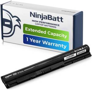 lot 20105 image: NinjaBatt Battery M5Y1K for Dell Inspiron 14 15 17 5000 3000 Series 5558 5555 5755 5559 3558 3451 3551 5758 5758 5551 5755 5458 WKRJ2 HD4J0 GXVJ3 07G07 6YFVW K185W - High Performance
