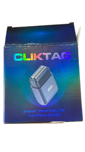 lot 20135 image: Cliktag Portable Electric Shaver