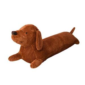 lot 20136 image: KOWAKA Dachshund Dog Plush Hug Pillow Soft Durable Stuffed Throw Cushion Dachshund Animals Hug Pillow for Sofa Chair Home Decoration Gifts for Kids (19.6inches)