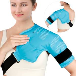 lot 20170 image: Comfytemp Shoulder Ice Pack Rotator Cuff Cold Therapy, Gel Ice Packs for Injuries Reusable, Shoulder Brace for Pain Relief, Men Women Recovery Item (Small & Medium)