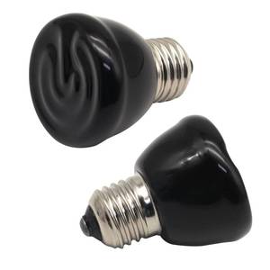 lot 20185 image: Abustle pig Mini Reptile Heat Lamp, 25w Infrared Ceramic Heat Emitter, No Light Emitting Reptile Heat Bulbs,Ceramic Heat Lamp for Amphibian, Chicken Coop,Cat, Turtle, Snake,Terrarium (2, 25 W)