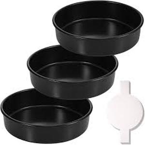 lot 11489 image: Superior Round Cake Pan Set 8-inch