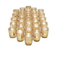 lot 11508 image: 18 Glass Tea Light Holders