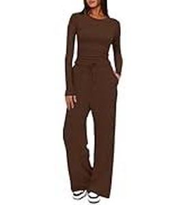 lot 11522 image: Darong Brown Cotton Loungewear Set