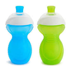 lot 12453 image: Munchkin Baby Spill-Proof Cups - 2 Pack
