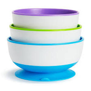 lot 14408 image: Munchkin Stay Put Suction Bowls Set