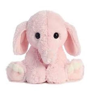 lot 14413 image: Pink Elephant Plush Toy