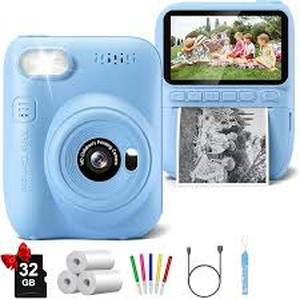 lot 14419 image: Blue Digital Camera for Kids