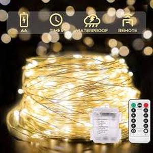 lot 14430 image: Fairy lights with controller