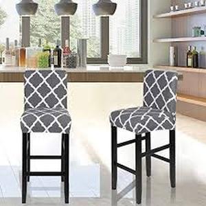lot 14441 image: Bar stool covers