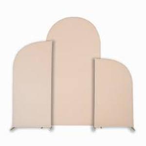 lot 14465 image: Champagne color balloon arch covers