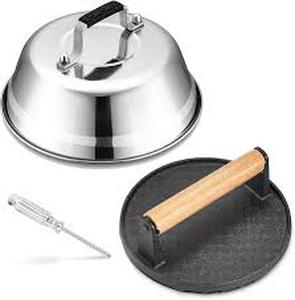 lot 17207 image: A patty Press With Steam lid