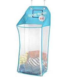 lot 18262 image: Slam Dunk Basketball laundry basket