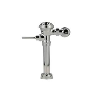 lot 26501 image: Zurn Z6000-WS1-YB-YC Manual Flush Valve, Z6000 Aquaflush Exposed Closet Flush Valve, Cast Wall Flange, 1.6 GPF, Sweat Solder Kit - Retail $128