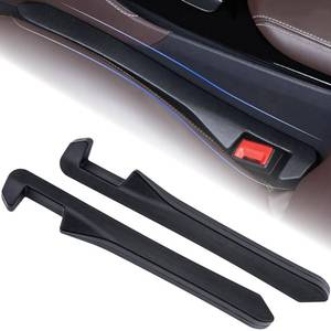 lot 26506 image: 2 PCS Car Seat Gap Filler, Leather Seat Gap Plug to Fill The Gap Between Seat and Console, Universal Car Seat Crevice Blocker Stop Things from Dropping Fits Car Truck SUV Car Interior Accessories