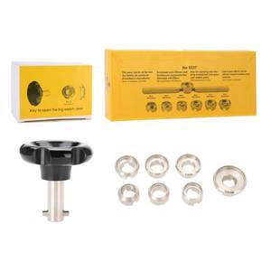 lot 26570 image: Watch Opener Case Opener Watch Back Cover Bottle Opener Watch Opener Set Watch Opener Circle, Watchmaker Repair Opener, with 7, Suitable for Watches (Only Attachments, Tool Not Included) - Retail $30