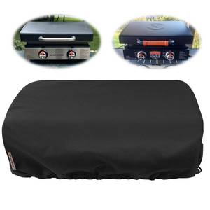 lot 32705 image: Griddle Cover for Blackstone 22 inch Tabletop Griddle with Hood,Custom Fit Waterproof UV Resistant Windproof Portable Grill Cover for Blackstone Adventure Ready and More Mini Camping Tabletop Griddle - Retail $18