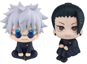 lot 32732 image: Mynineco 2 Pcs JJK Figure Geto Suguru Figures Look up Figures Anime PVC Statues Anime Action Figurines Home Decorations Ornaments - Retail $10,705