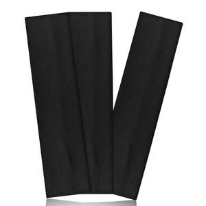 lot 32745 image: Aclovcy Black Headbands for Women Non Slip Head Bands for Womens Hair Elastic Womens Headbands Soft Cotton Cloth Fashion headband for Daily Workout Sports Running Yoga 2pk - Retail $6